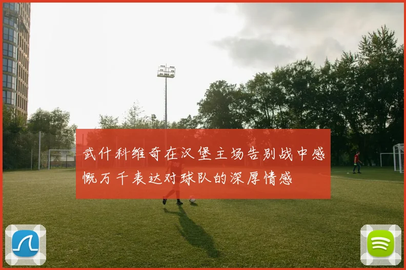 武什科维奇在汉堡主场告别战中感慨万千表达对球队的深厚情感